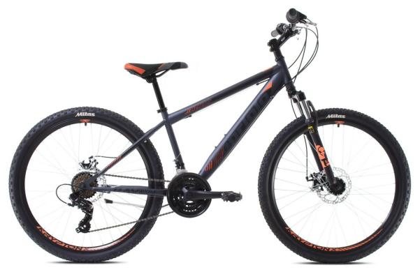 Capriolo Raven 26" - S, 26 sivo-oranžová, 2021